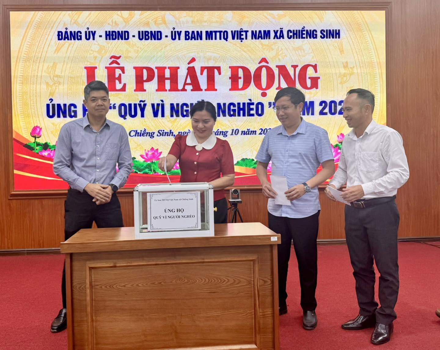 CHIỀNG SINH PHÁT ĐỘNG ỦNG HỘ THÁNG CAO ĐIỂM “VÌ NGƯỜI NGHÈO” NĂM 2026