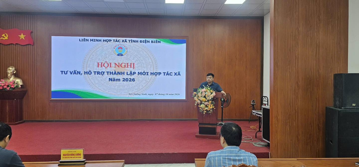 CHIỀNG SINH TƯ VẤN, HỖ TRỢ THÀNH LẬP MỚI HỢP TÁC XÃ