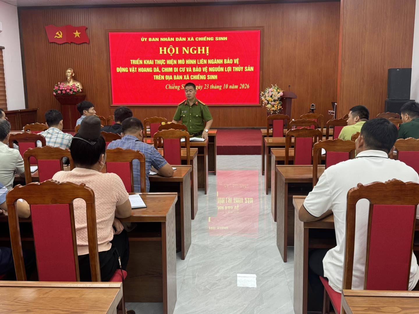CHIỀNG SINH TĂNG CƯỜNG PHỐI HỢP BẢO VỆ ĐỘNG VẬT HOANG DÃ, CHIM DI CƯ VÀ NGUỒN LỢI THỦY SẢN
